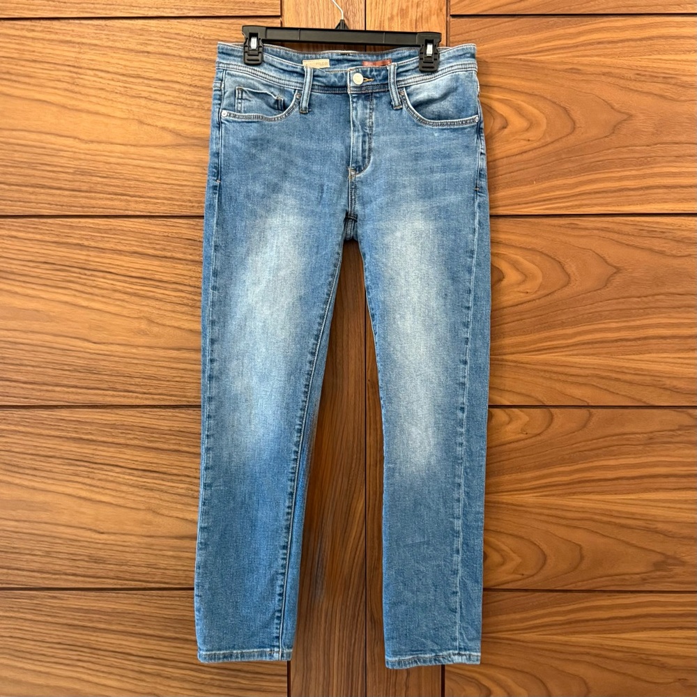 Anthropologie Pilcro Slim Boyfriend Lightwash Jeans Women’s Sz 27